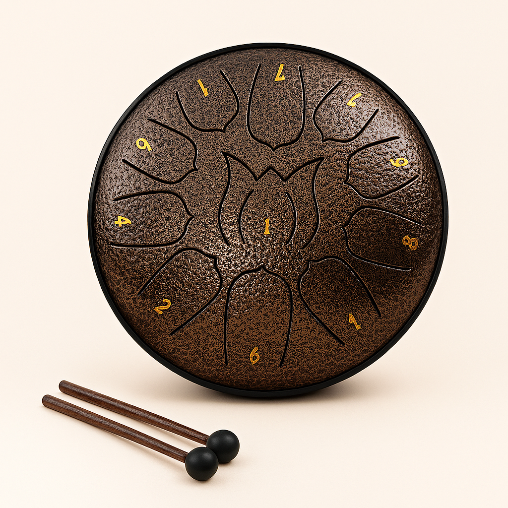 Steel Tongue Drum – 11 Töne test
