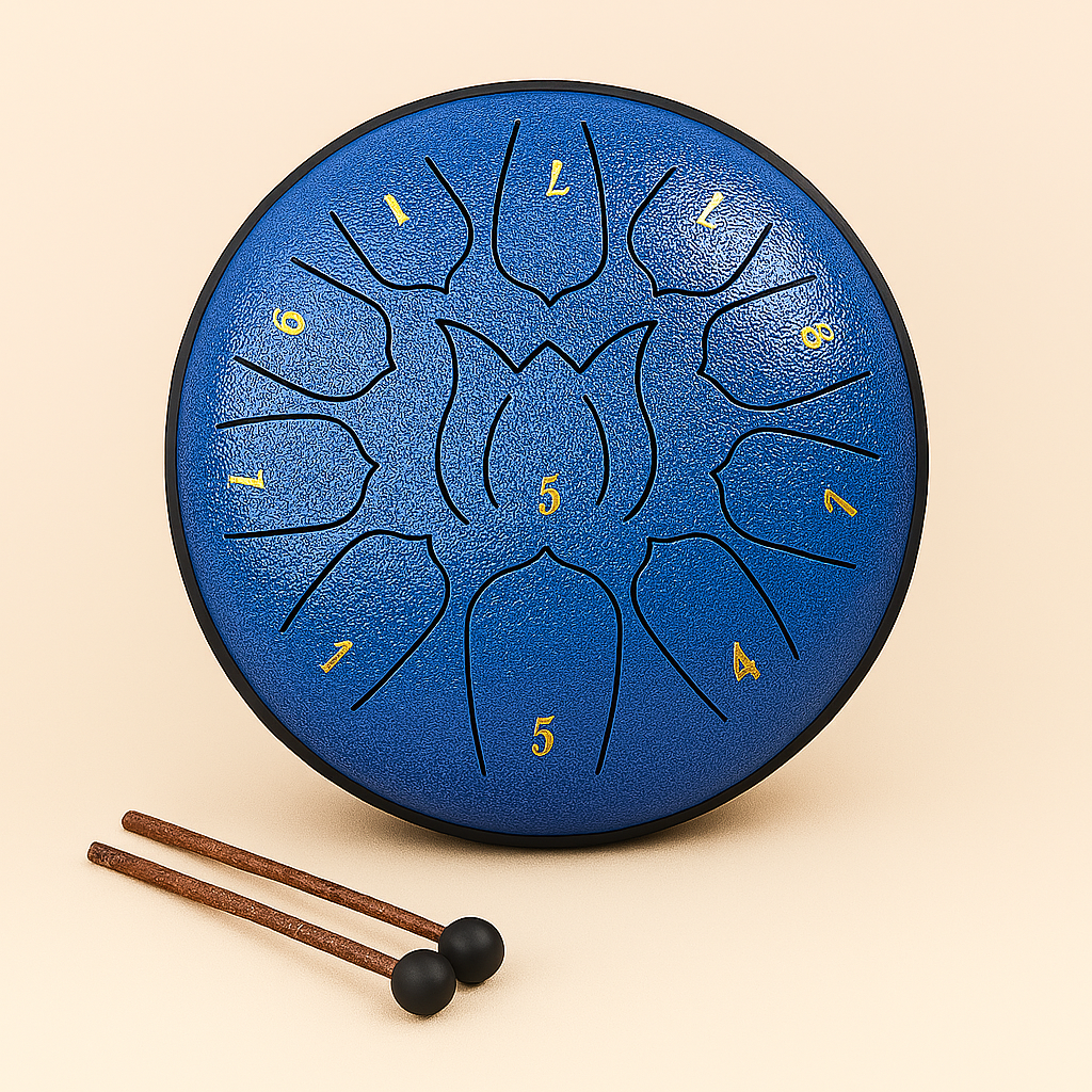Steel Tongue Drum – 11 Töne test