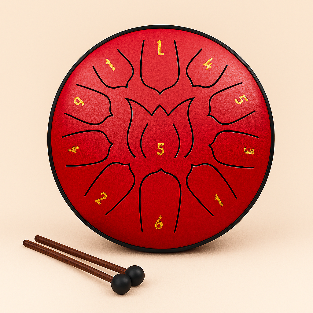 Steel Tongue Drum – 11 Töne test