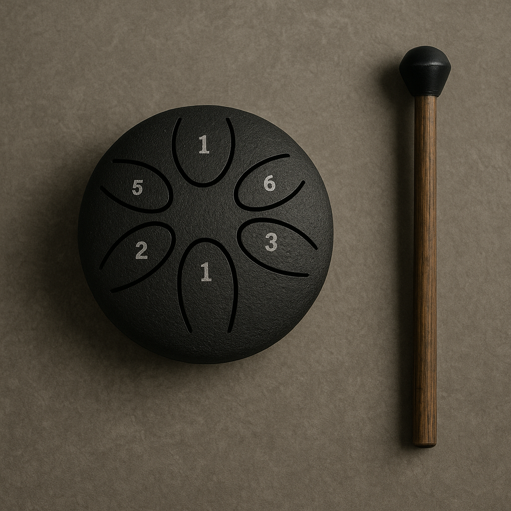 Mini Steel Tongue Drum – 6 Töne