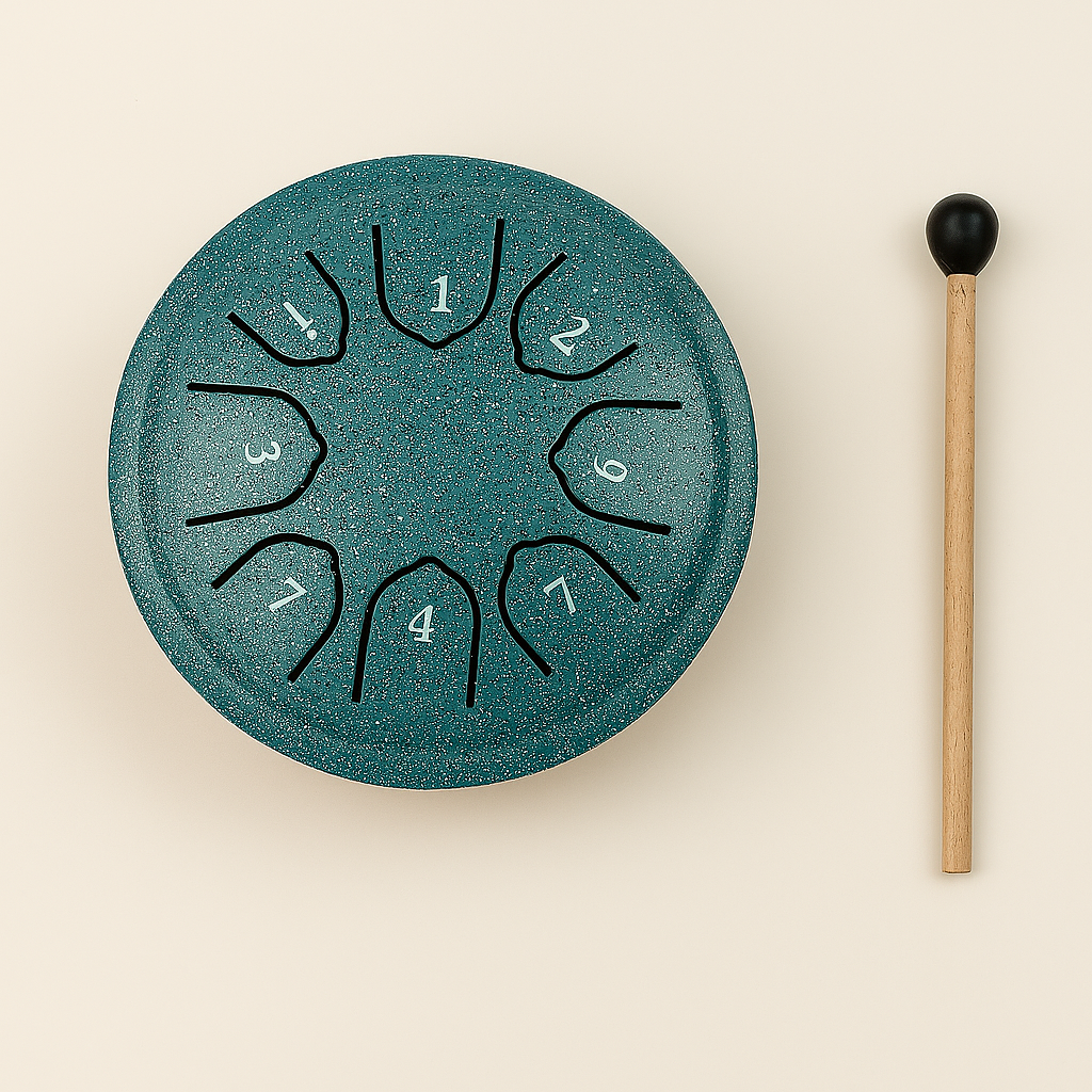 Multifunktionale Tongue Drum – 8 Töne