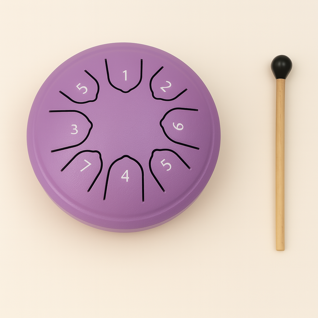Multifunktionale Tongue Drum – 8 Töne