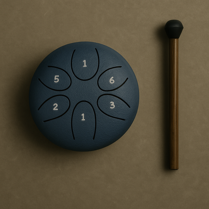 Mini Steel Tongue Drum – 6 Töne